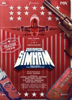 Gaayapadda Simham 2026 Hindi ORG Dubbed